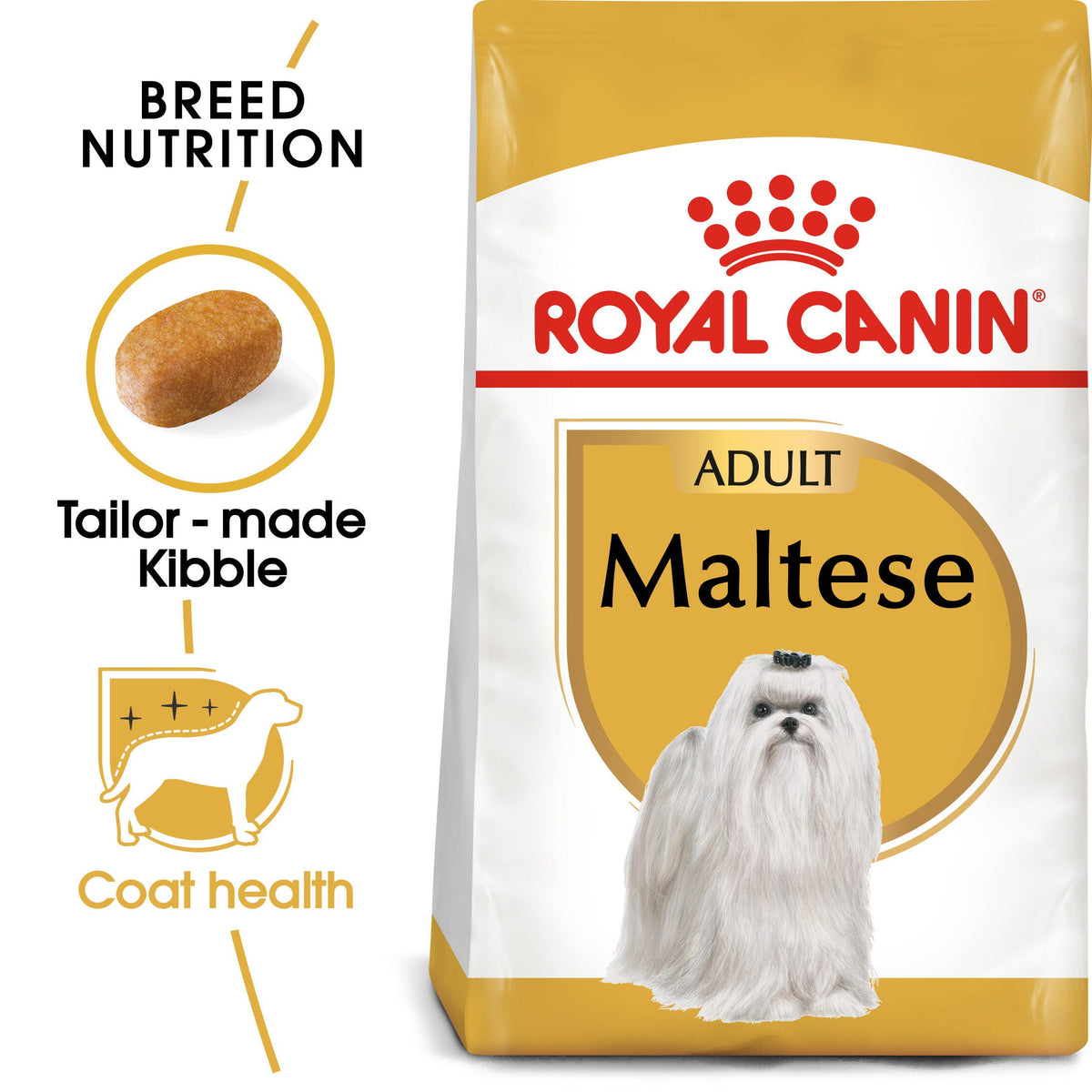 Royal Canin Maltese Adult Dry Dog Food - 500g