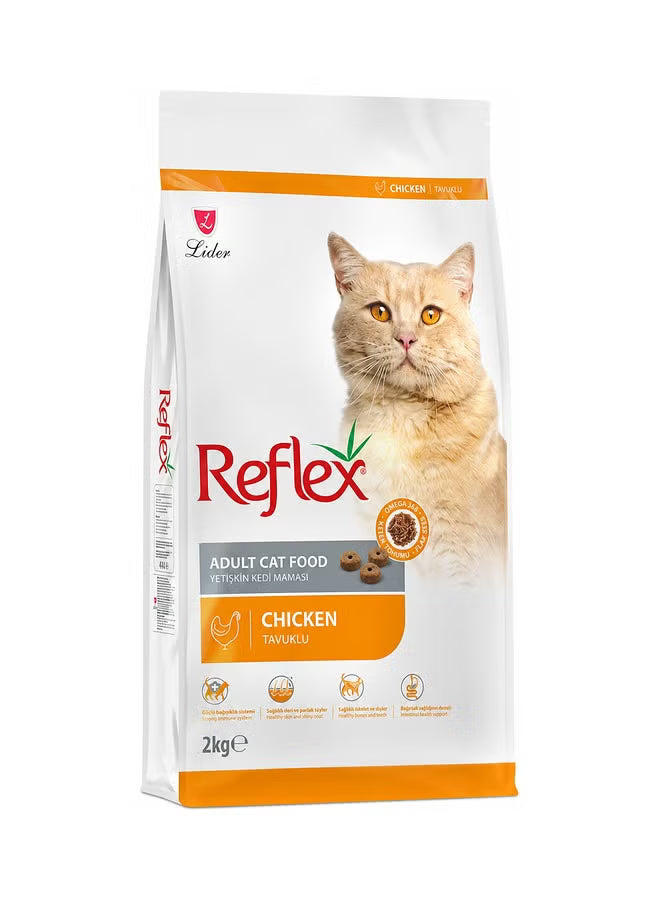 Reflex Adult Cat Food With Chicken - 2 KG