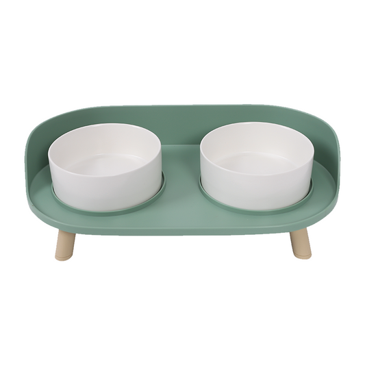M-PETS Altitude Double Raised Pet Bowl