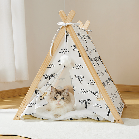 M-PETS Cozy Tent Cat Bed