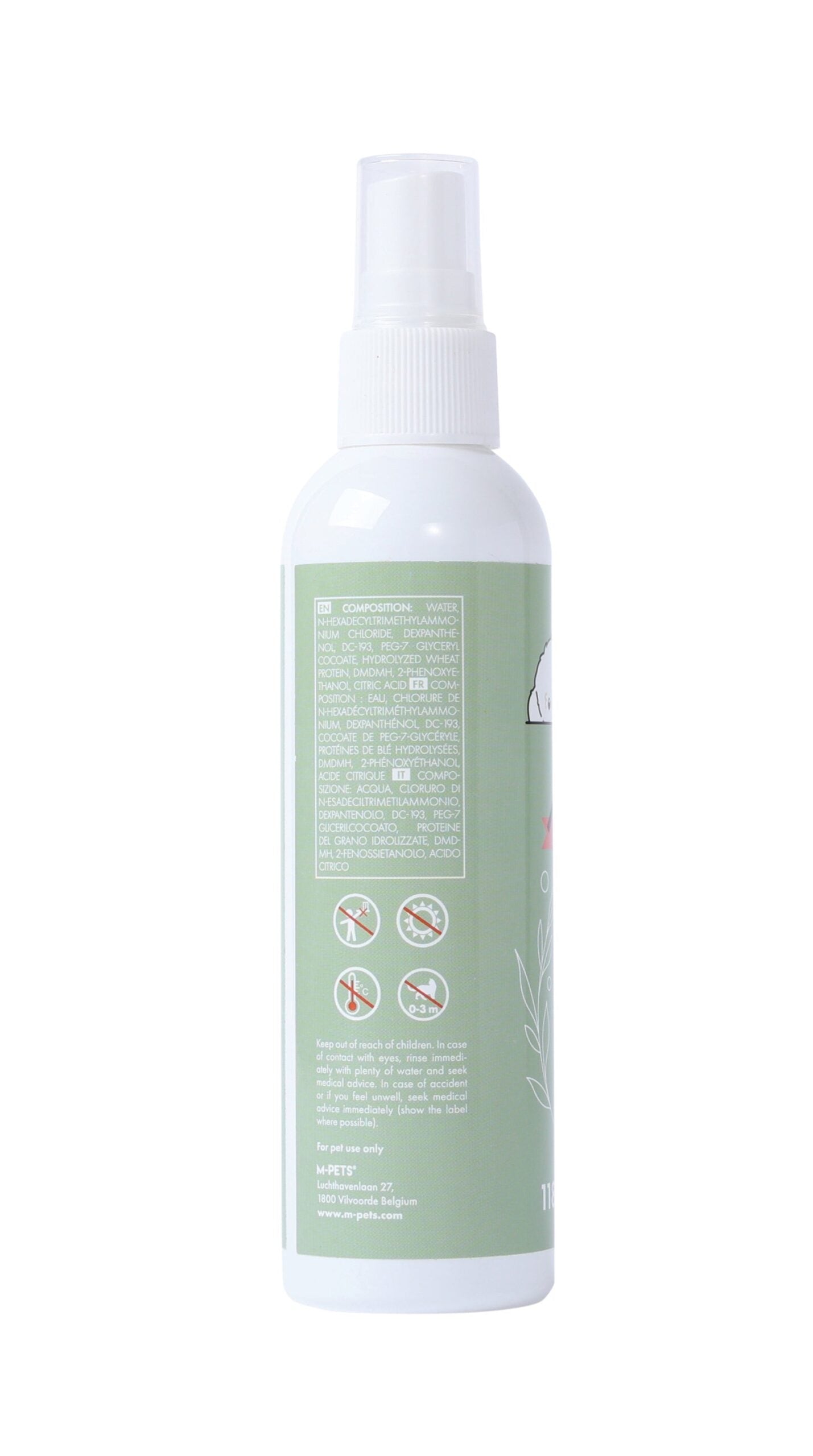 M-PETS Daily Pet Detangling Spray 118ml