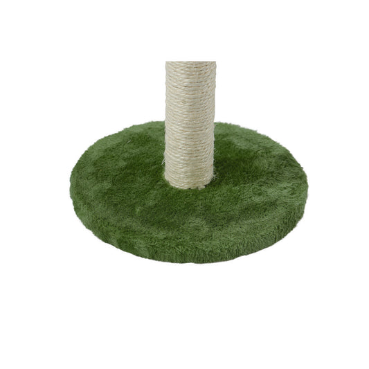 M-PETS My First Cat Tree Feather Green