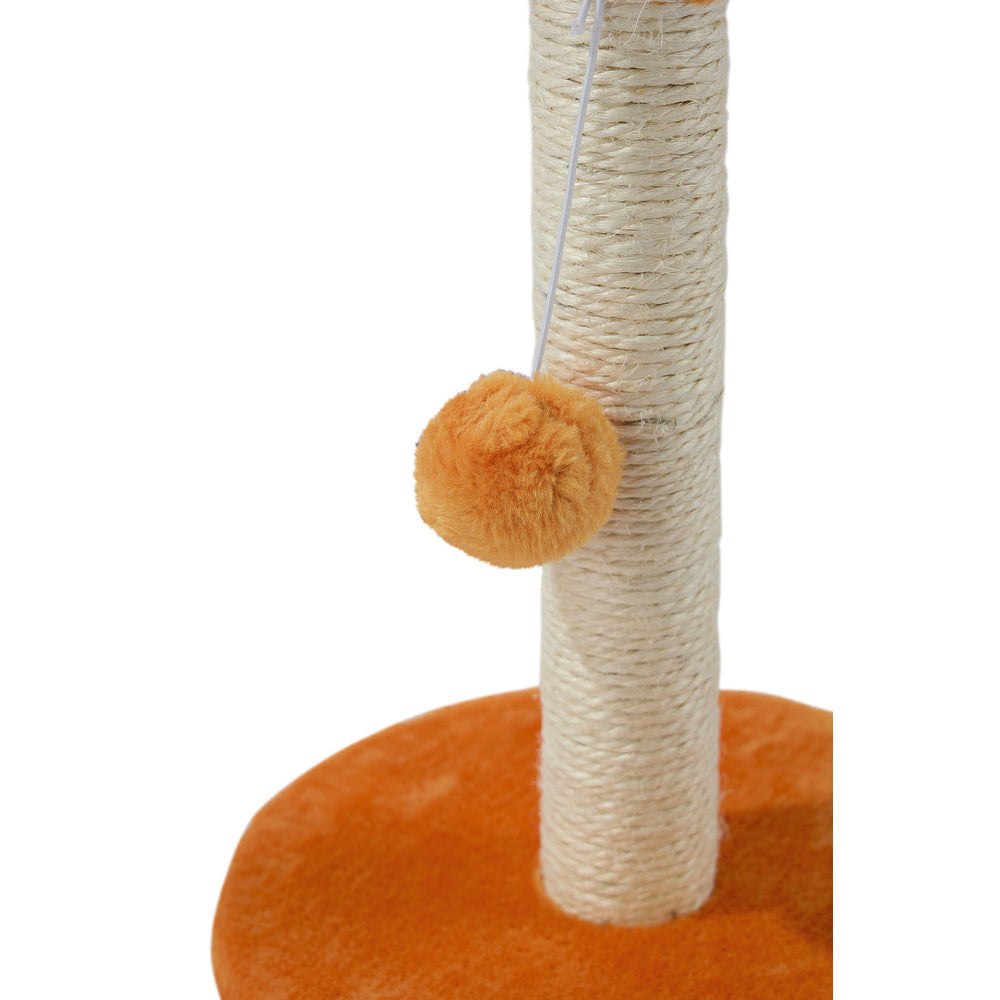 M-PETS My First Cat Tree Pompom Orange