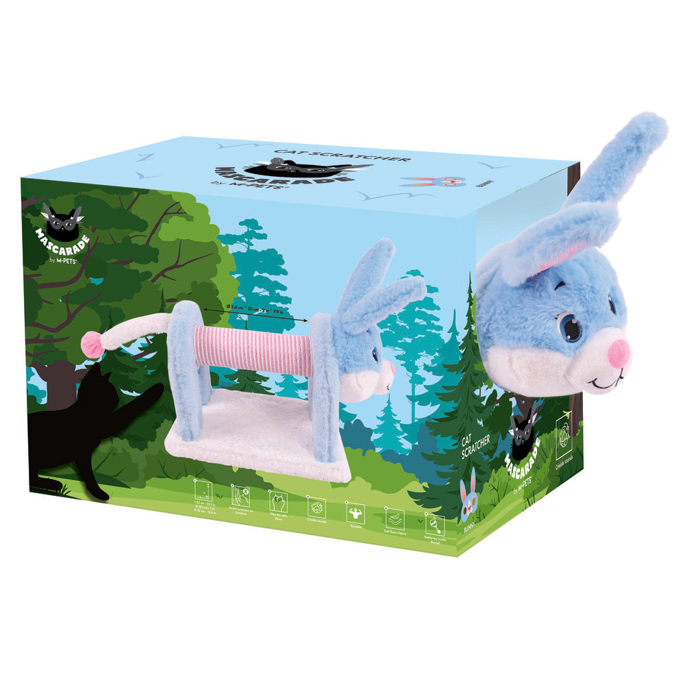 M-PETS Mascarade Cat Scratcher Bunny