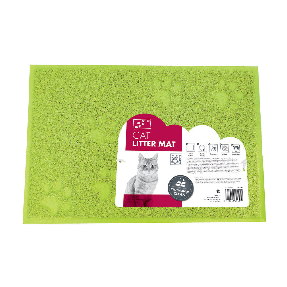 M-PETS Footprint Cat Litter Mat