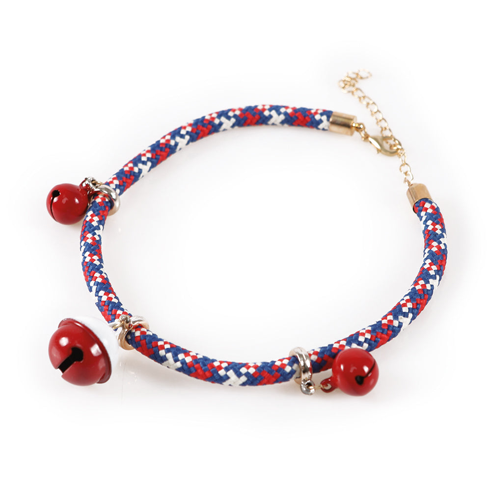 M-PETS Pixie Cat Eco Collar Red & Blue