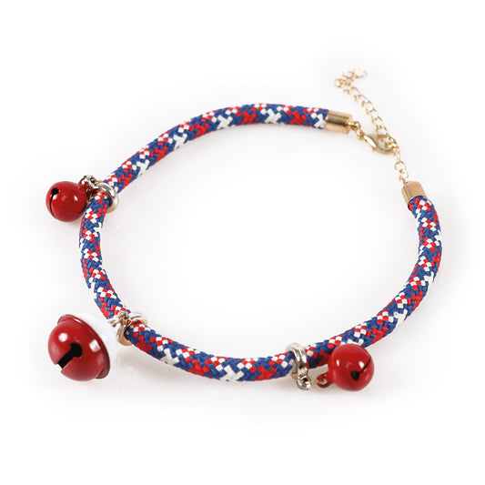 M-PETS Pixie Cat Eco Collar Red & Blue