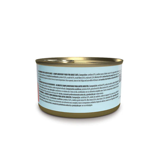 Schesir Grill Pate' Cat Can Sardines In Lobster Sauce 70g