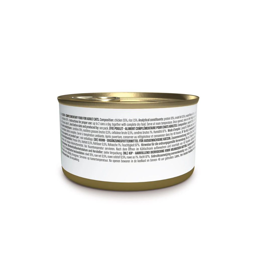 Schesir Wet Cat Food In Broth Can-Chicken 70g