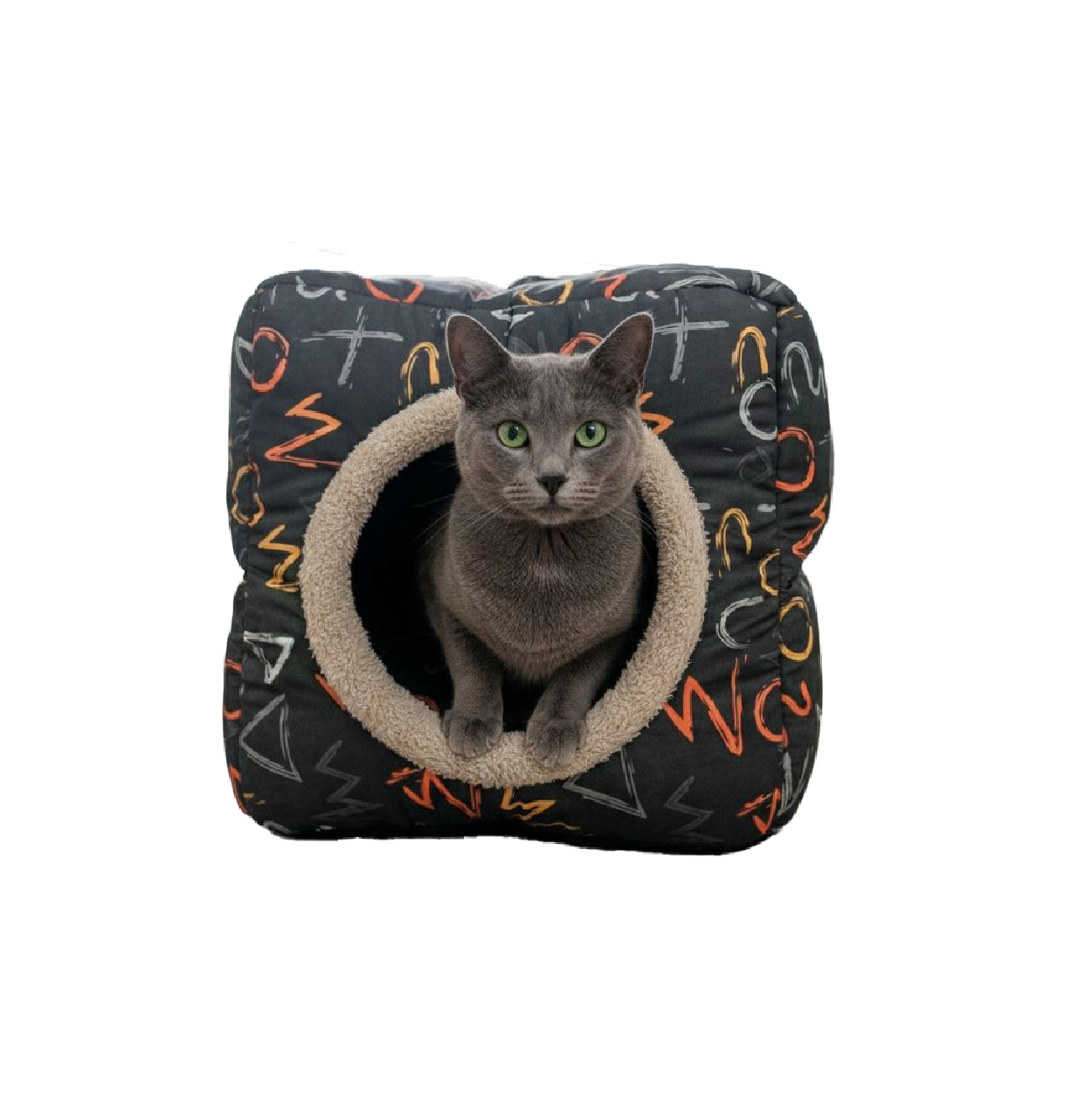 Square Pet House 35 CM.
