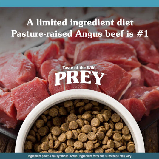 Taste of the Wild PREY Angus Beef Limited Ingredient Formula