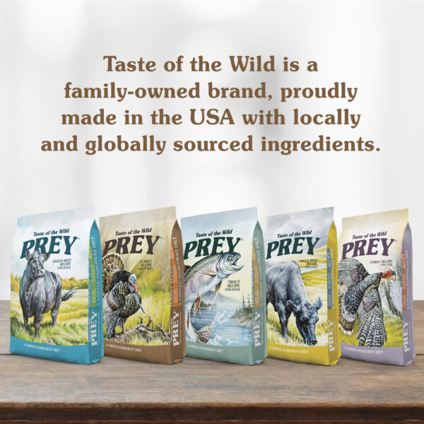 Taste of the Wild PREY Angus Beef Limited Ingredient Formula for Cats