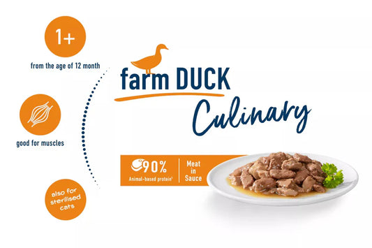 Happy Cat Culinary Farm Duck Meat in Sauce