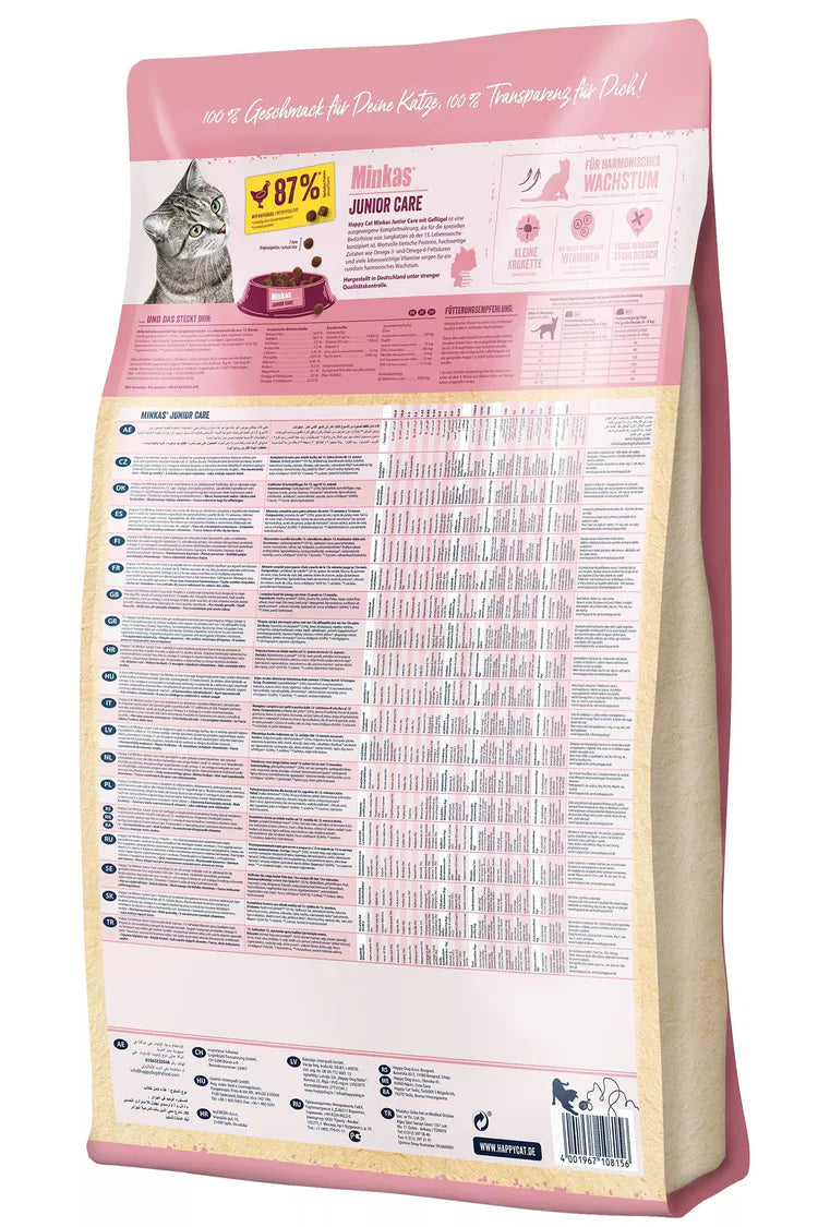 Happy Cat Minkas Junior Care - Cat Dry Food
