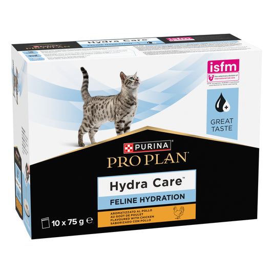 Purina Pro Plan Hydra Care, Cat Hydration Supplement, 10 x 75g