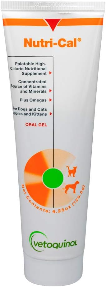 Vetoquinol Nutri-Cal High-Calorie Gel for Dogs & Cats 4.25oz