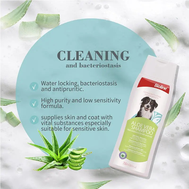 Bioline Aloe Vera Dog Shampoo 250ml
