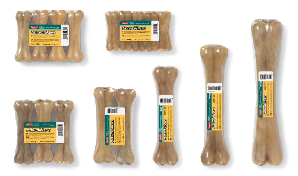 Padovan Natural Chews Bone – 4 pcs – 160g – 11.5cm