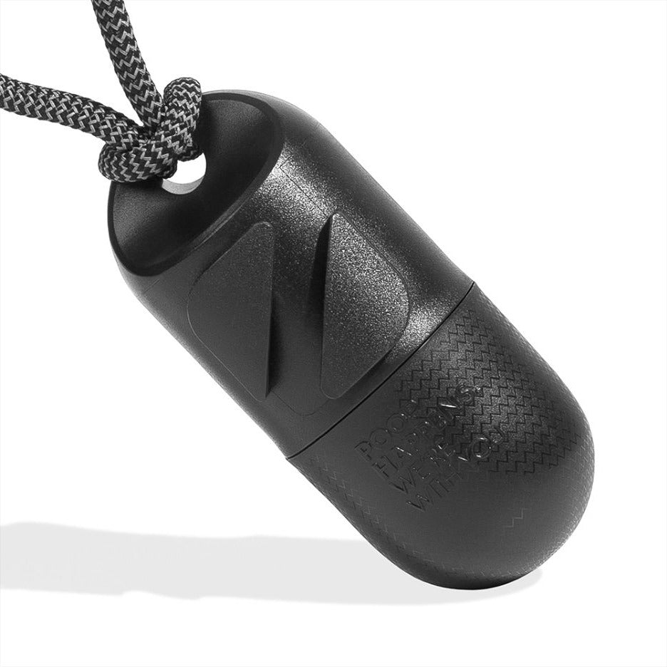 Zee.Dog Poop Bag Dispenser with Compostable Refill – Black