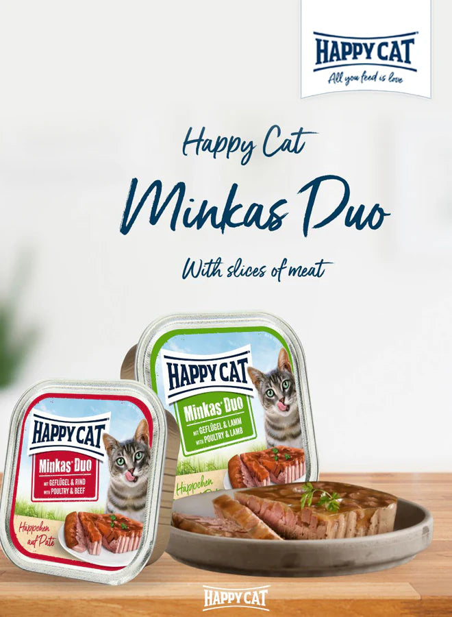 Happy Cat Minkas Duo Poultry and Lamb
