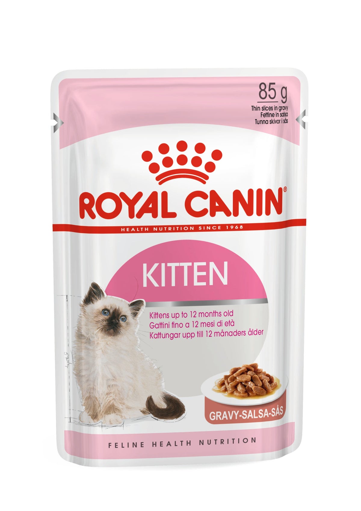 Royal Canin Kitten Gravy Wet Cat Food - 1 x 85g