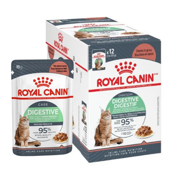 Royal Canin Digest Sensitive Chunks In Gravy Adult Wet Cat Food
