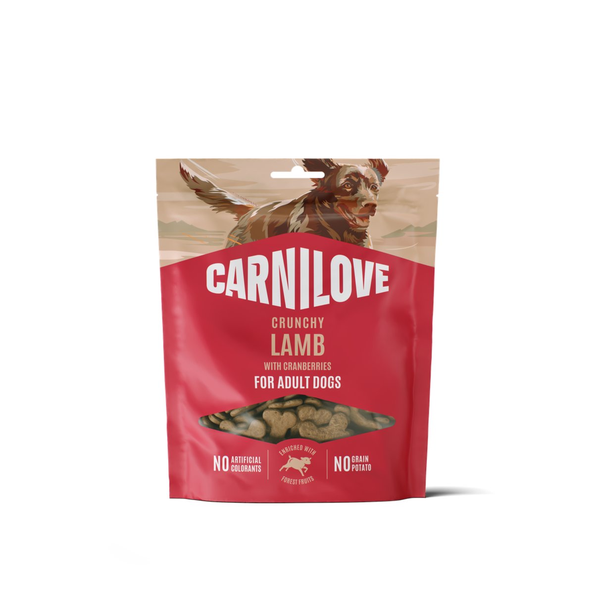 Carnilove Lamb with Cranberries Crunchy Snack for Dogs 200g