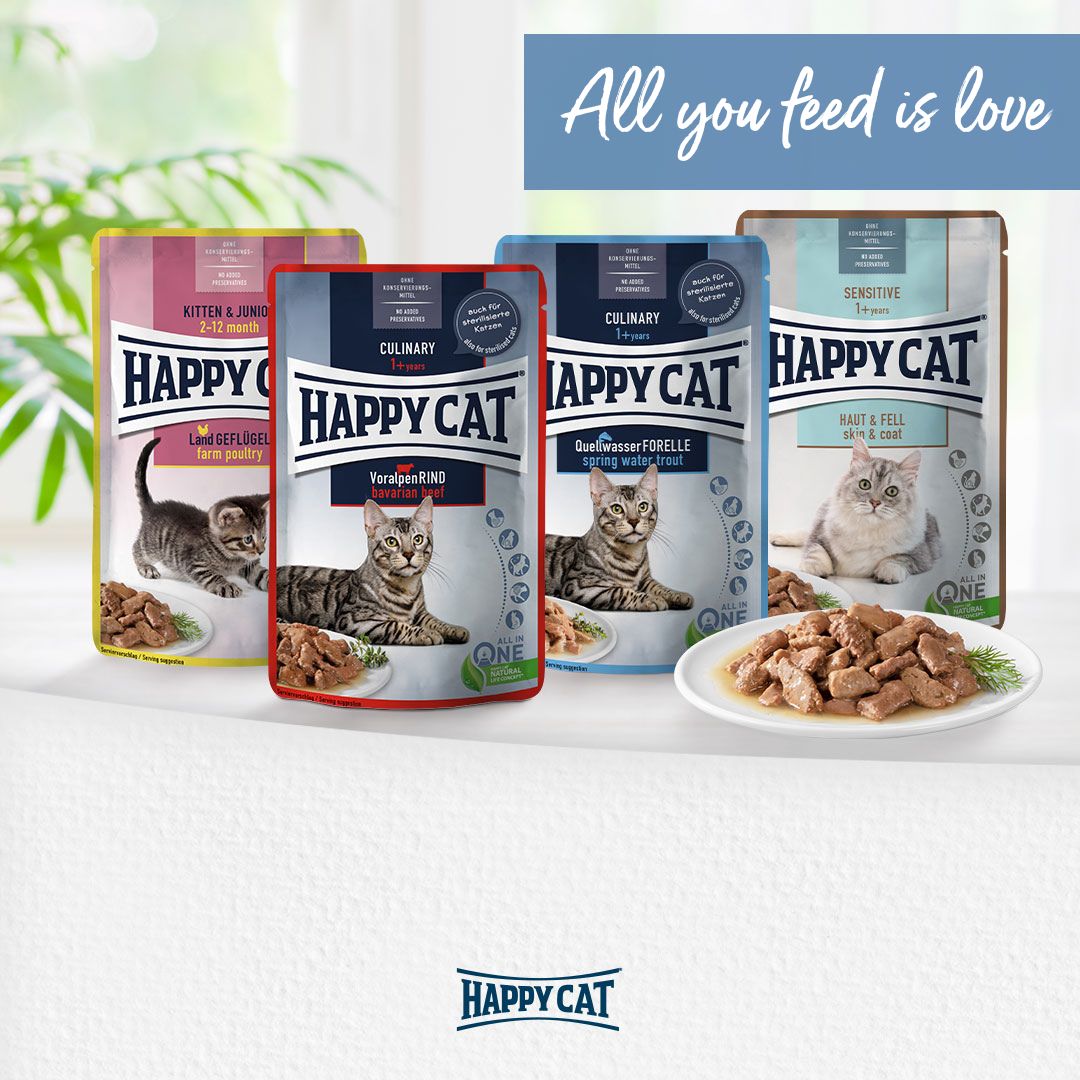 Happy Cat MIS Culinary Farm Poultry Wet Cat Food 85g