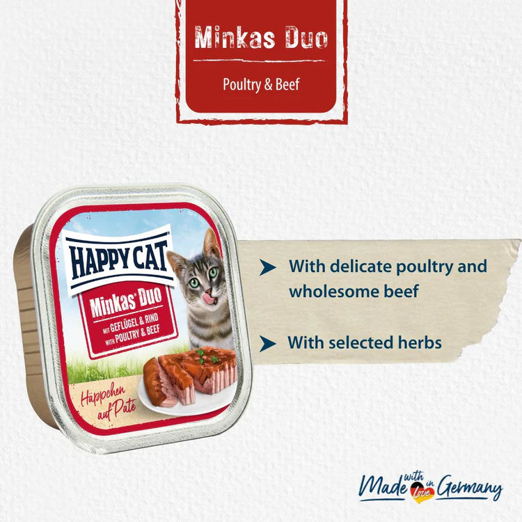 Happy Cat Minkas Duo Poultry & Beef