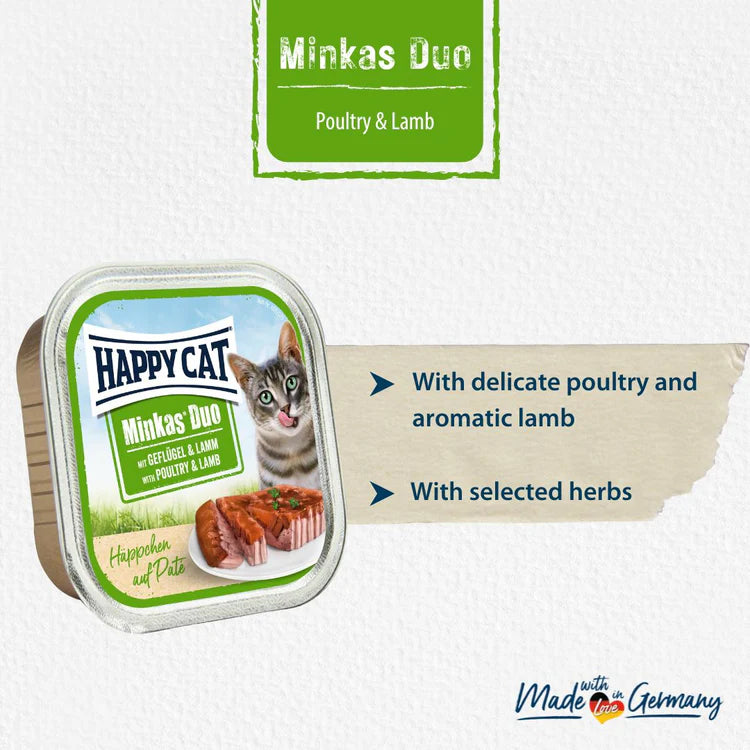 Happy Cat Minkas Duo Poultry and Lamb