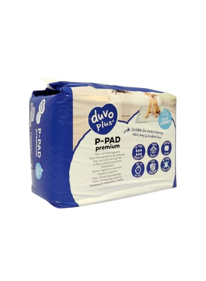 Duvo+ Pet Pad X Large (30pcs) 60 x 60cm[Dimension - 60 x 60cm]