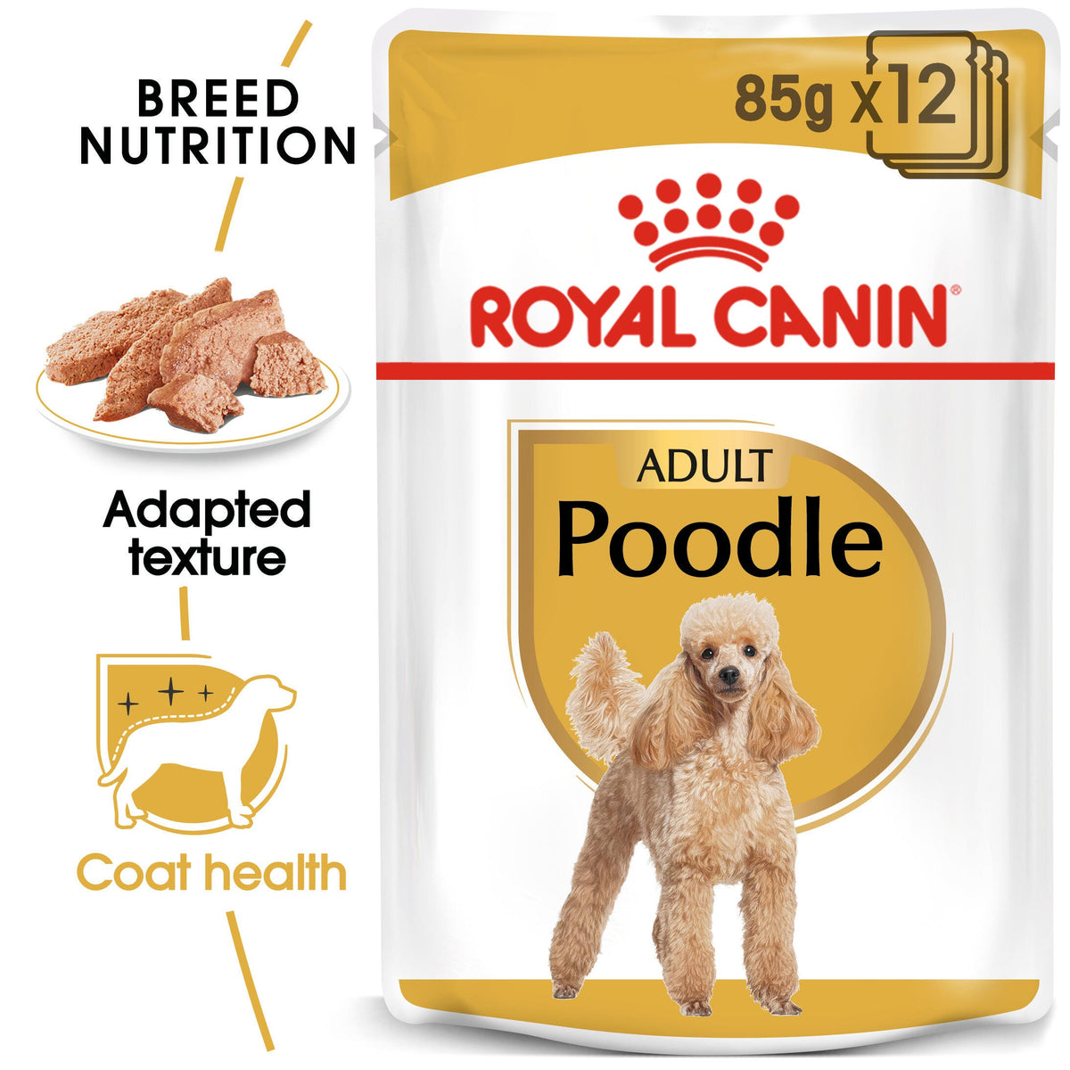 Royal Canin Poodle Wet Dog Food - 12 x 85g