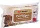 Flamingo Reini Universal Lavender Cat & Dog Pet Wipes 40pcs