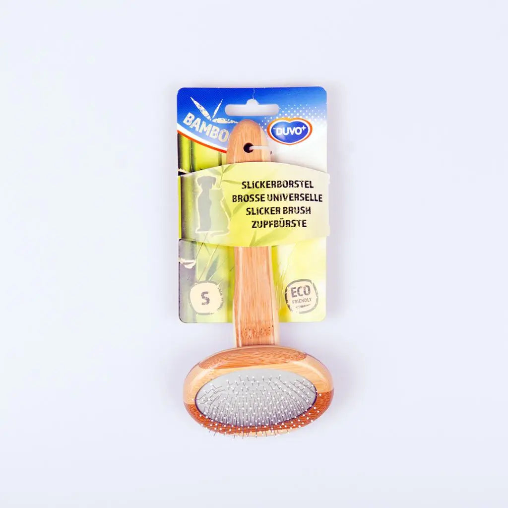 DUVO Bamboo Slicker Brush[Size - M]
