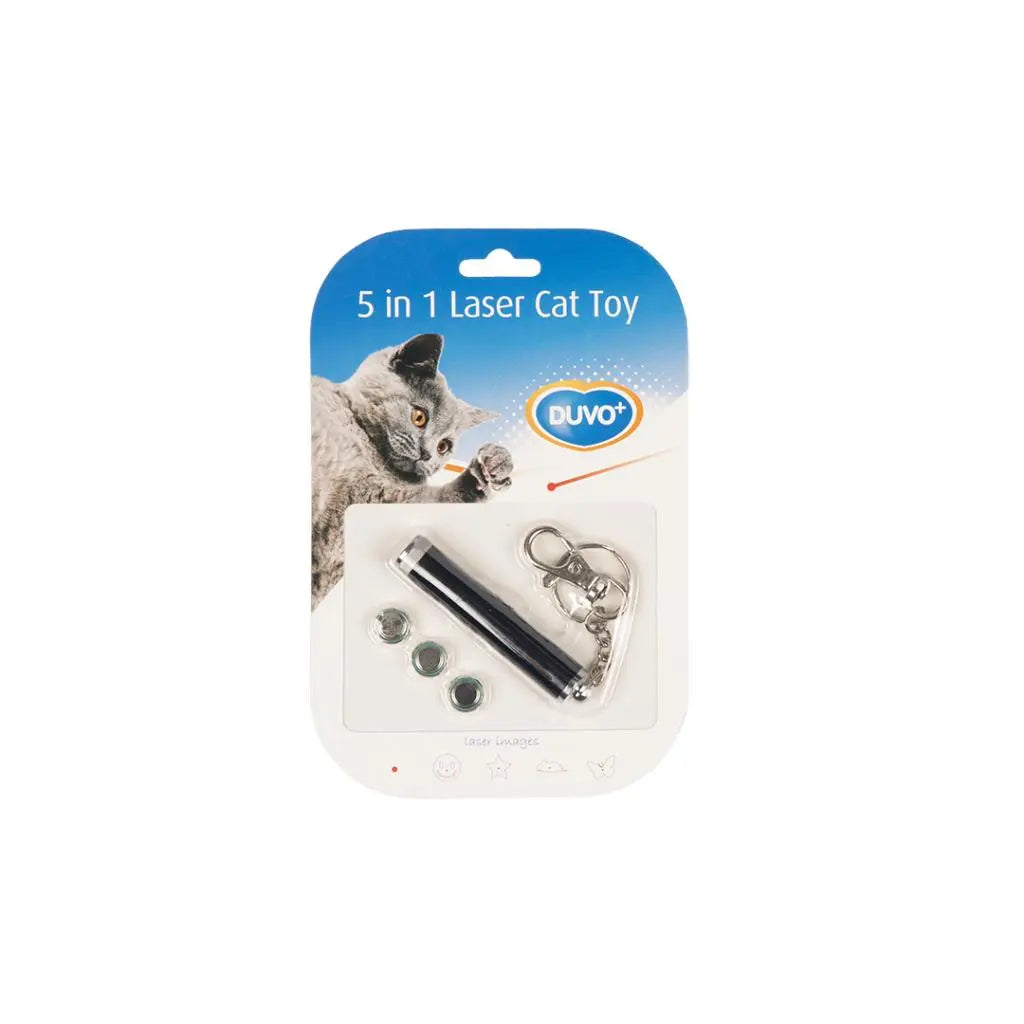 Duvo+ Laser pointer catch the light 5 in 1 - 13 x 2.5 x 1.5cm[Dimension - 13 x 2.5 x 1.5cm]