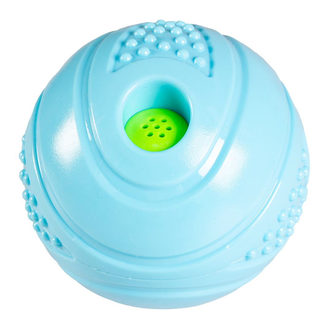 Duvo+ Dog Toy Rubber Giggle Bulby Ball, 12,8x12,8x12,8cm | blue