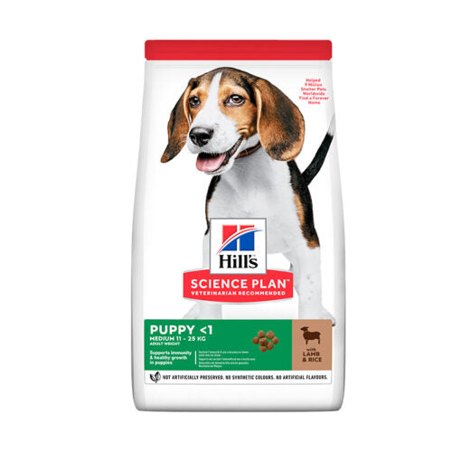 Hill’s Science Plan Medium Puppy Food With Lamb&Rice