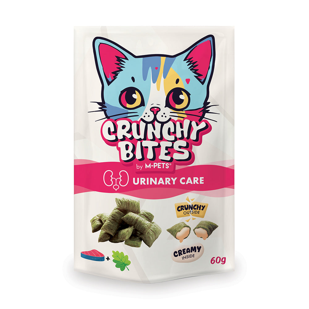 M-PETS Crunchy Bites with Function Cat Treat - Urinary Care 60g