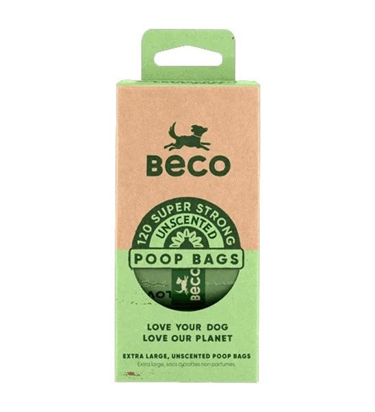 Beco Pets Unscented Poop Bags 120pcs
