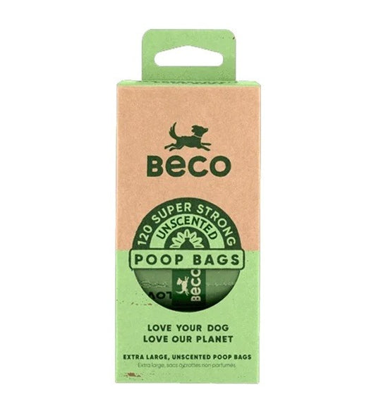 Beco Pets Unscented Poop Bags 120pcs