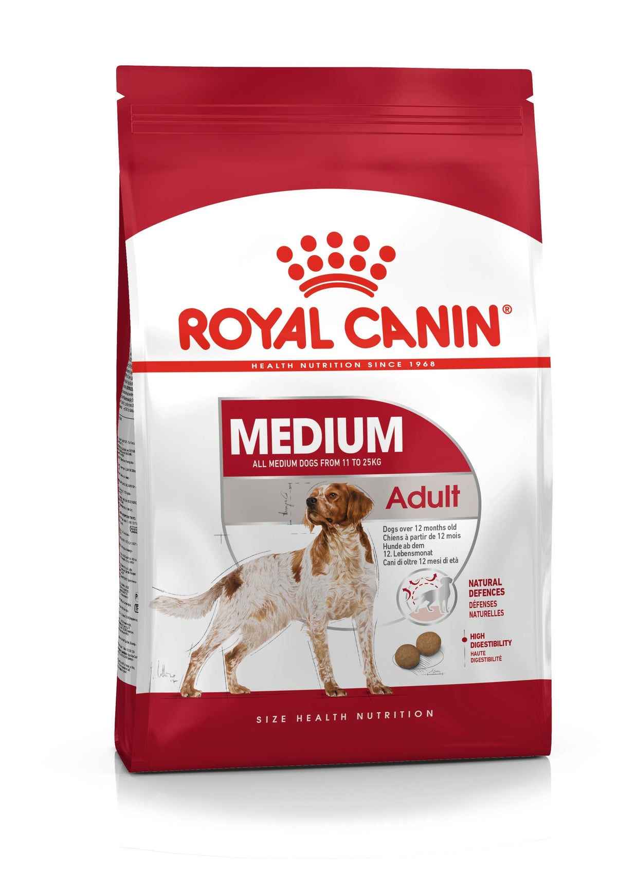Royal Canin Medium Adult Dry Dog Food - 4kg