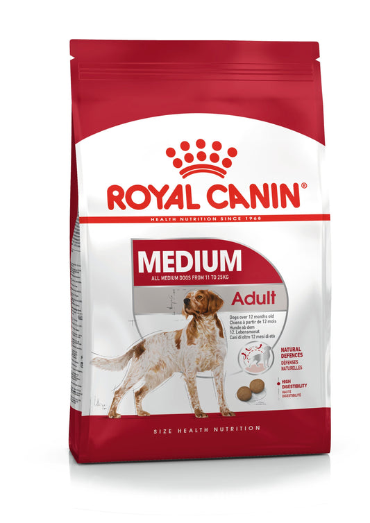 Royal Canin Medium Adult Dry Dog Food - 4kg