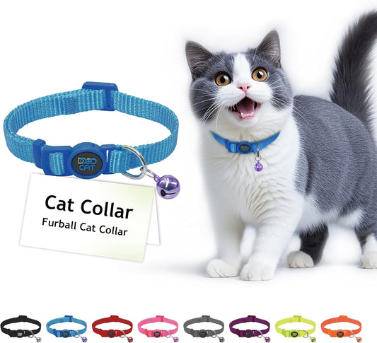 Doco Signature Cat Collar 1 x 19-31 cm - XS [Color - Blue]