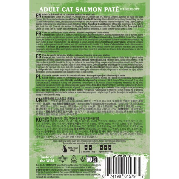 Taste of the Wild Taste of the Wild Adult Cat Salmon Patê – 85g