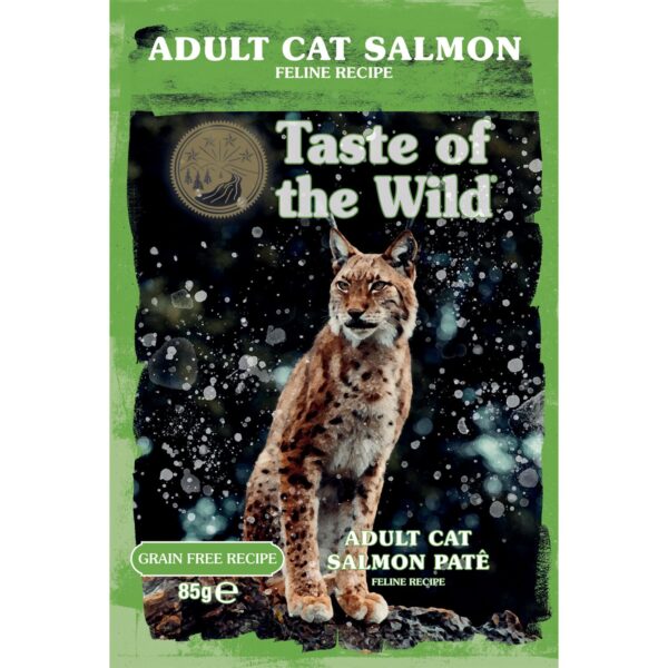 Taste of the Wild Taste of the Wild Adult Cat Salmon Patê – 85g