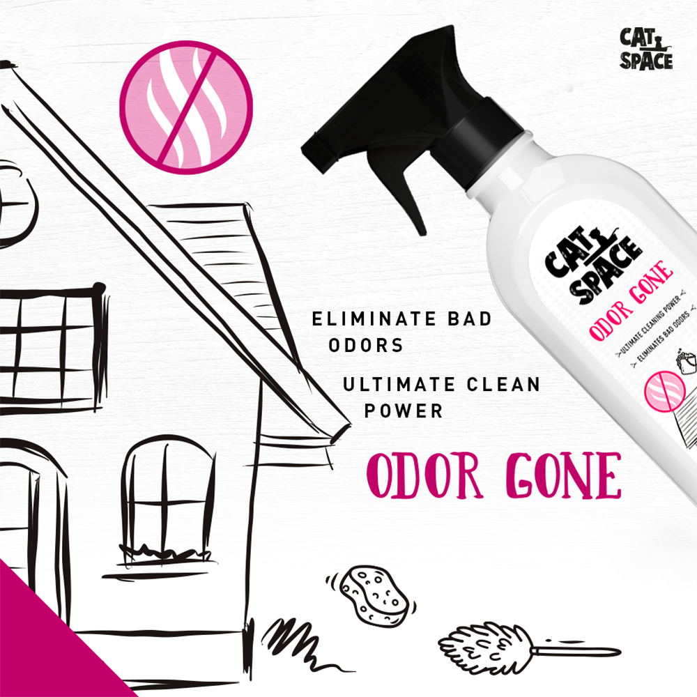 Cat Space Odor Gone Spray 500ml