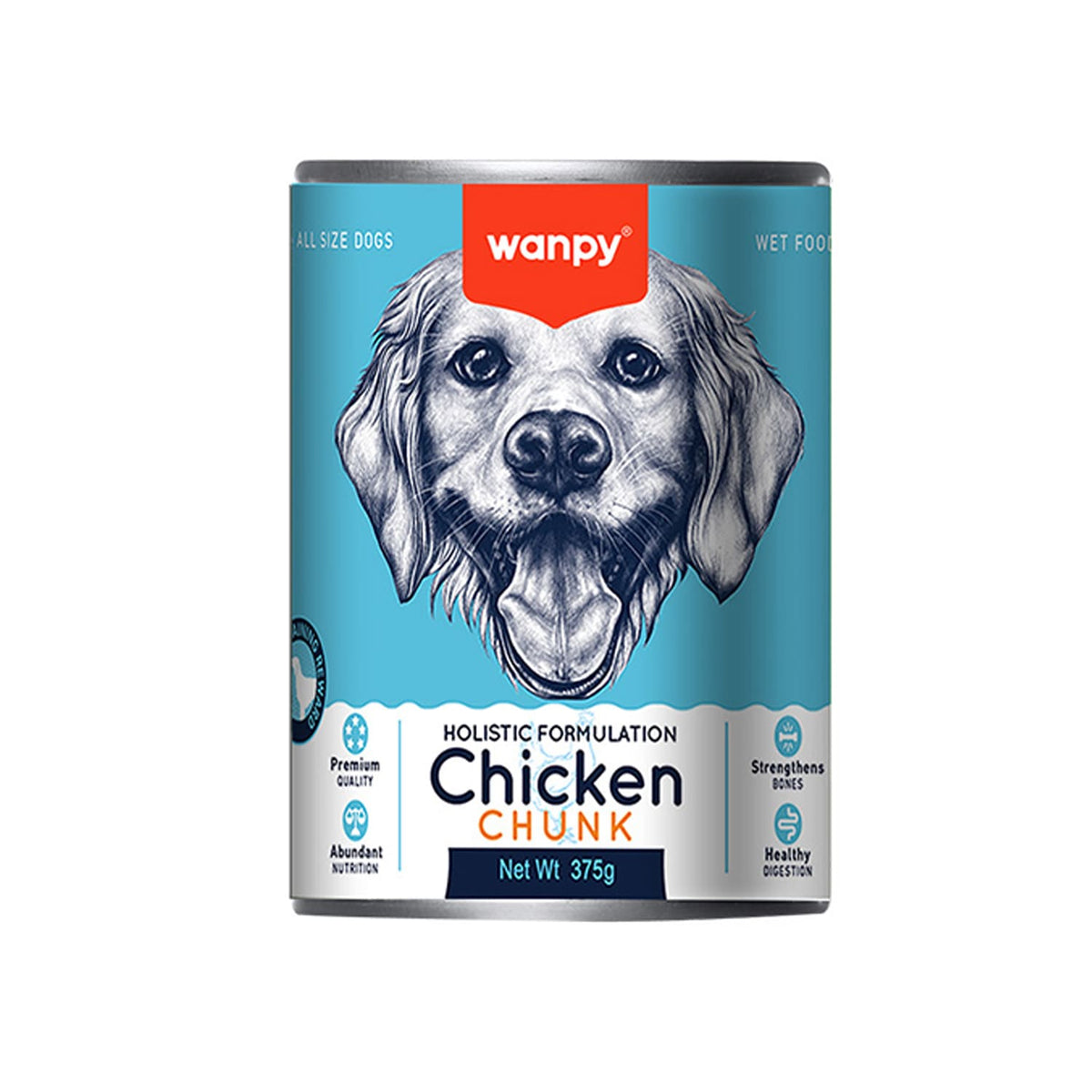 Wanpy Holistic Formulation - Chicken Chunk 375g