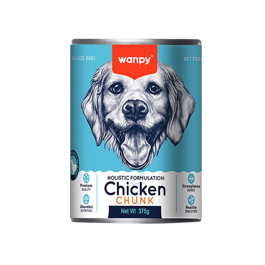 Wanpy Holistic Formulation - Chicken Chunk 375g