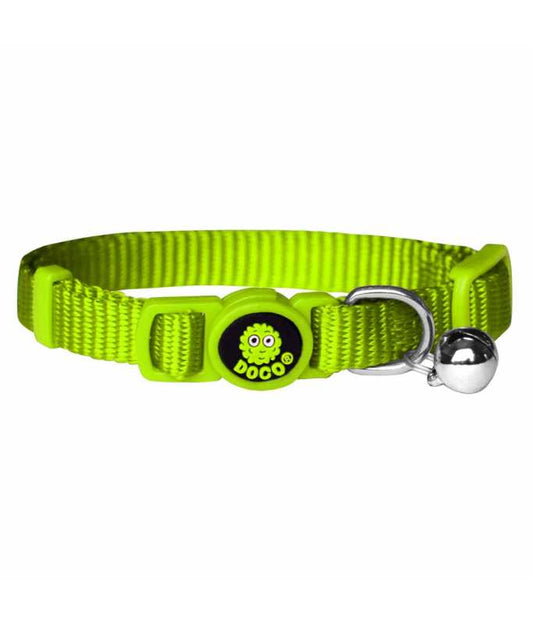 Doco Signature Cat Collar 1 x 19 - 31 cm - XS [Color - Lemon]