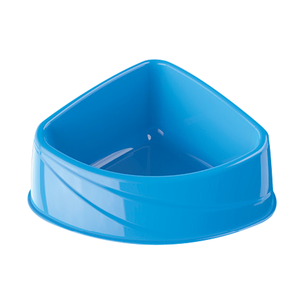 Georplast Corner Plastic Pet Bowl L